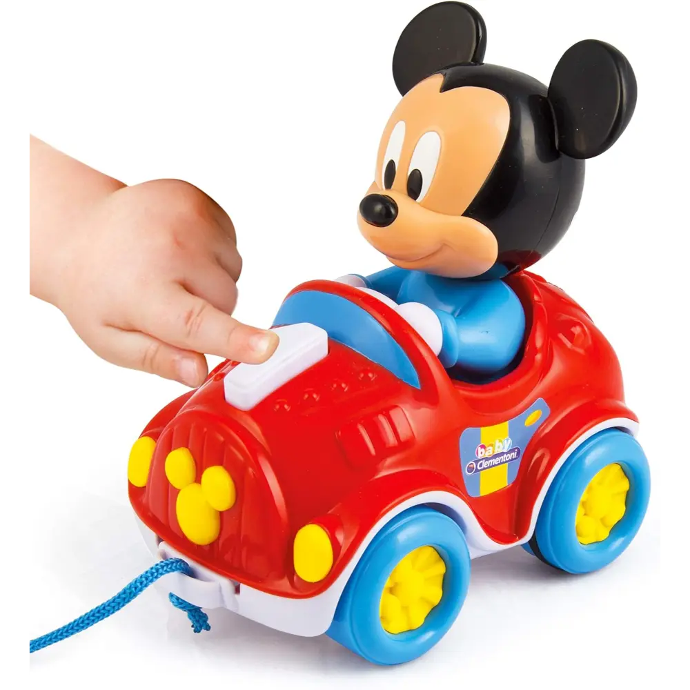 Disney Baby Mickey Pull Along سيارة