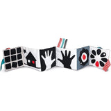 Clementoni Baby Black & White Soft Activity Book for Newborns 0+ Months