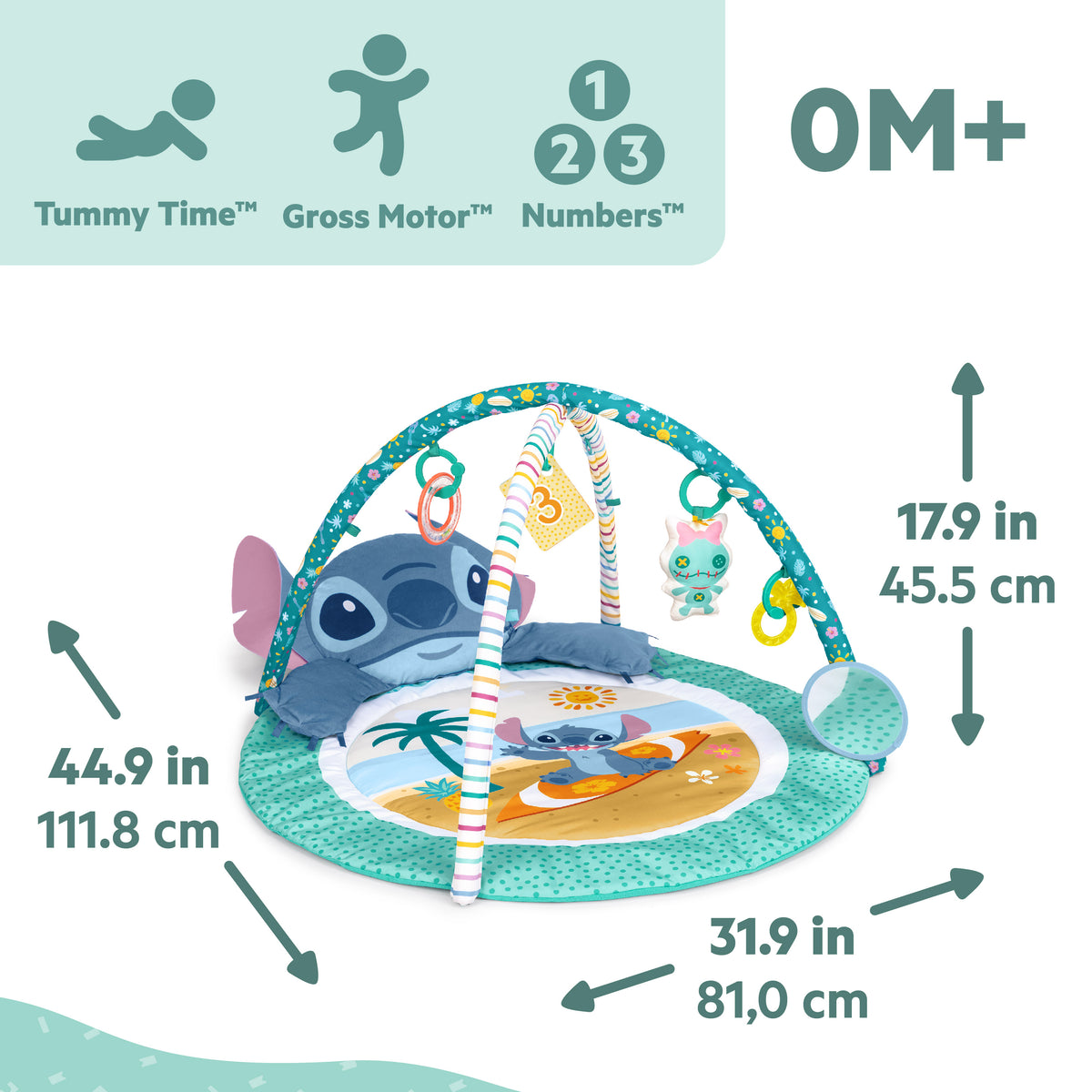 Bright Starts Stitch Party In Paradise Activity Gym