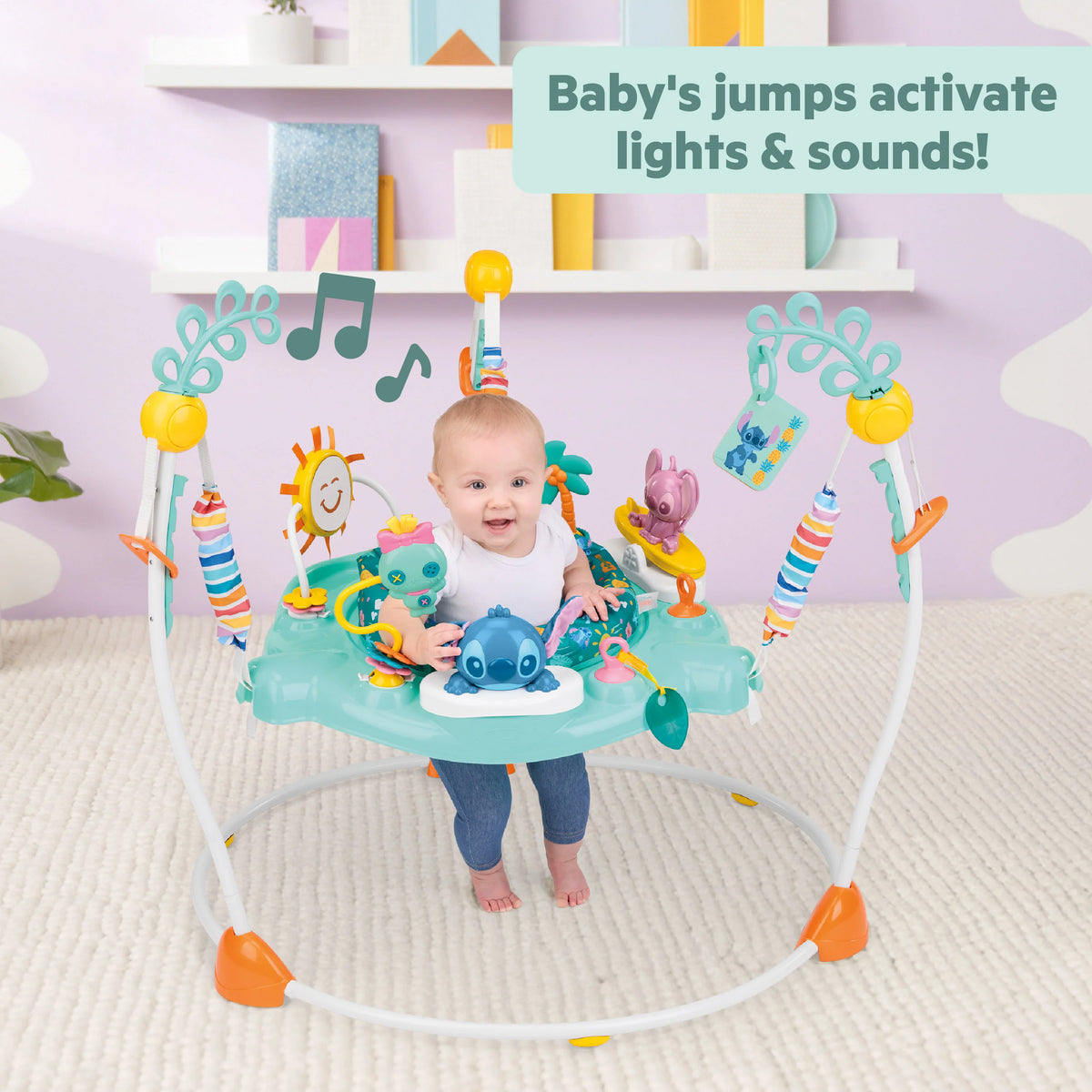 Bright Starts Stitch Little Ohana Activity Jumper