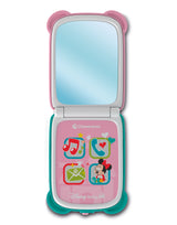 Disney Baby Minnie Mouse Flip Phone  Battery-Operated Interactive Pretend Play Toy for Toddlers