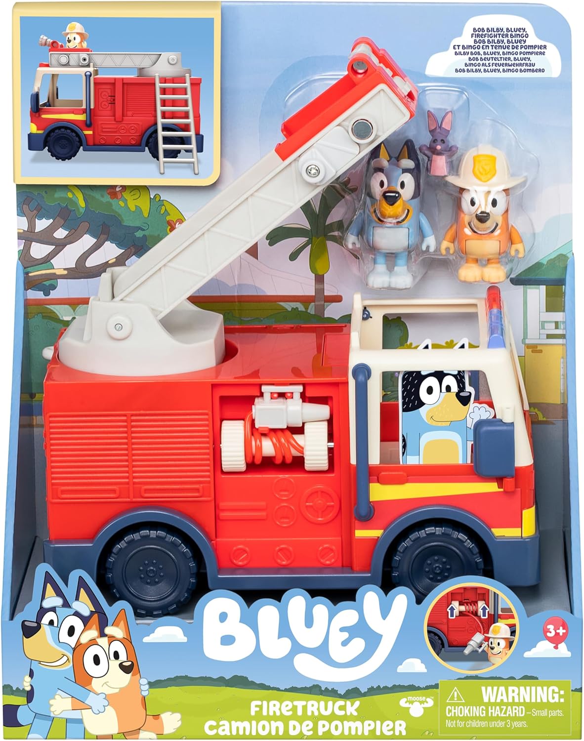 مجموعات لعب المركبات - Bluey S١٠ Firetruck