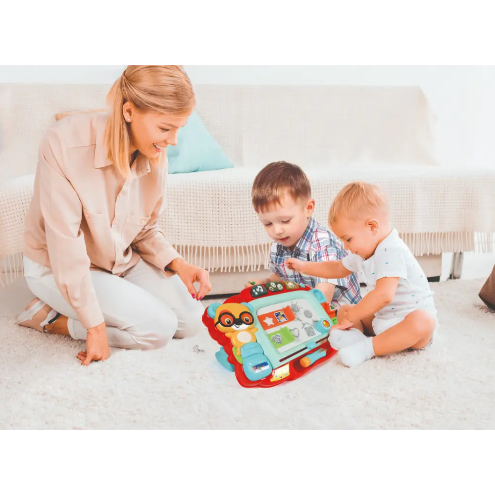 Clementoni Baby Interactive Easel Battery Operated