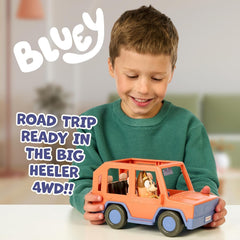 Bluey Heeler Family Road Trip Vehicle Playset Series 11 for Kids