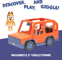 Bluey Heeler Family Road Trip Vehicle Playset Series 11 for Kids