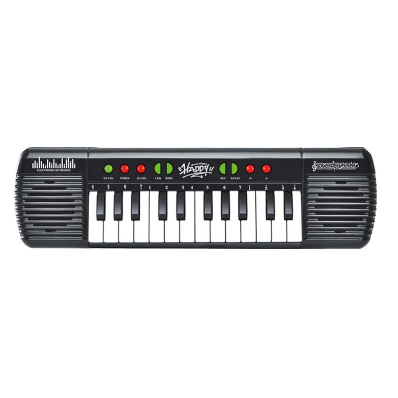 Power Joy Music Keyboard 24Keys With Mic Battery Operated