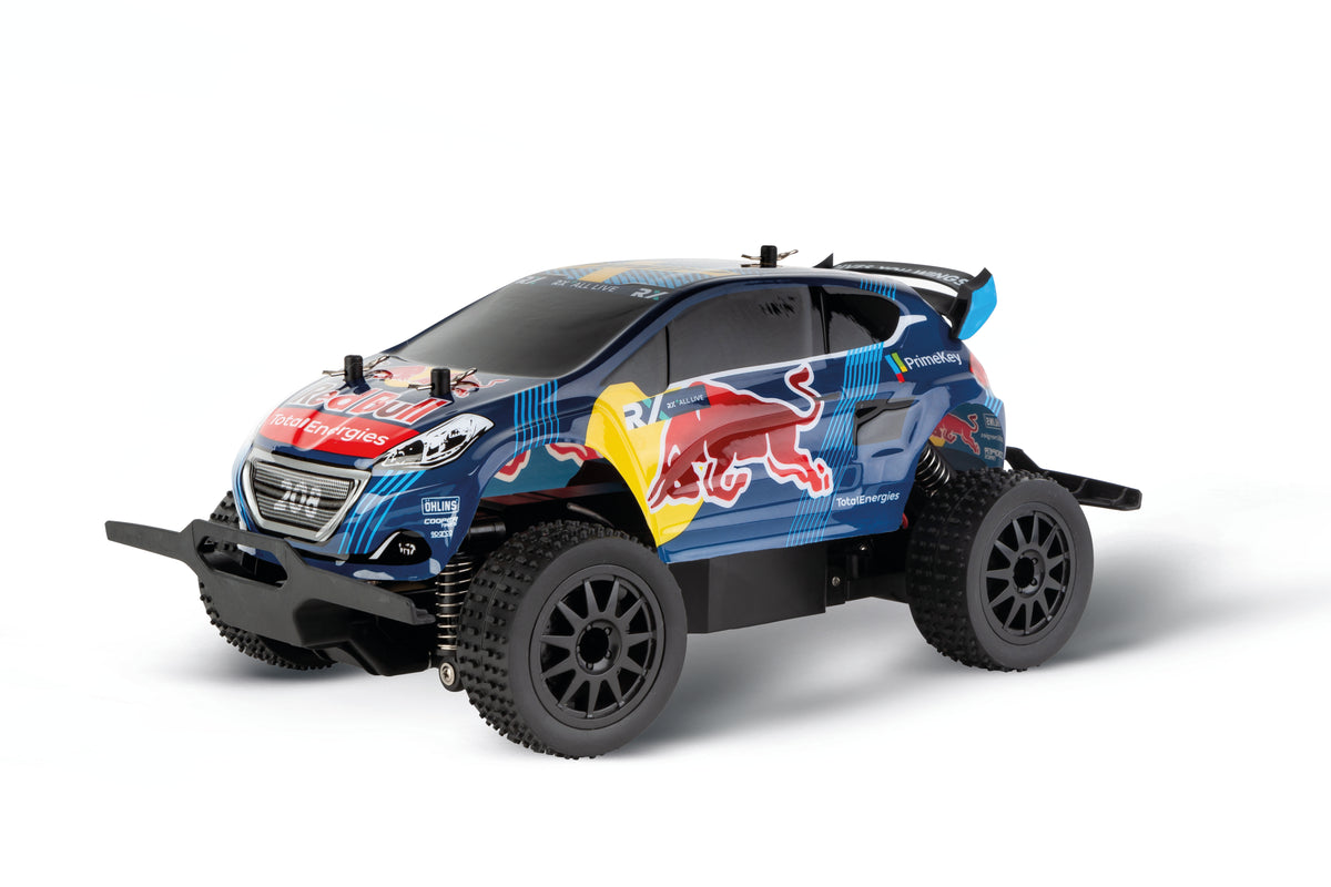 Carrera RC Red Bull Peugeot WRX 208 Rallycross Remote Control Car