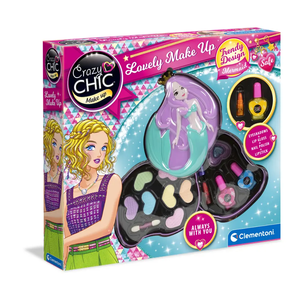 Clementoni Crazy Chic Mermaid Make Up Set