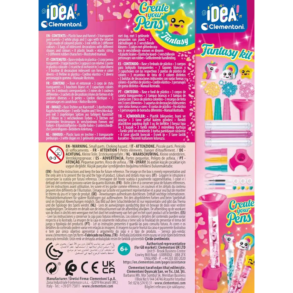 Clementoni Idea Fantasy Pens