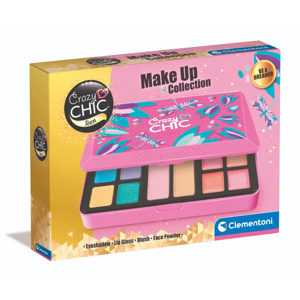 Clementoni Crazychic Be A Dreamer Makeup Roleplay Set