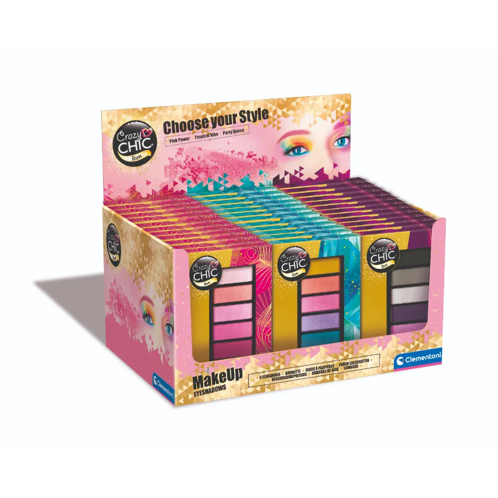 CLEMENTONI CRAZYCHIC MAKEUP EYESHADOWS P