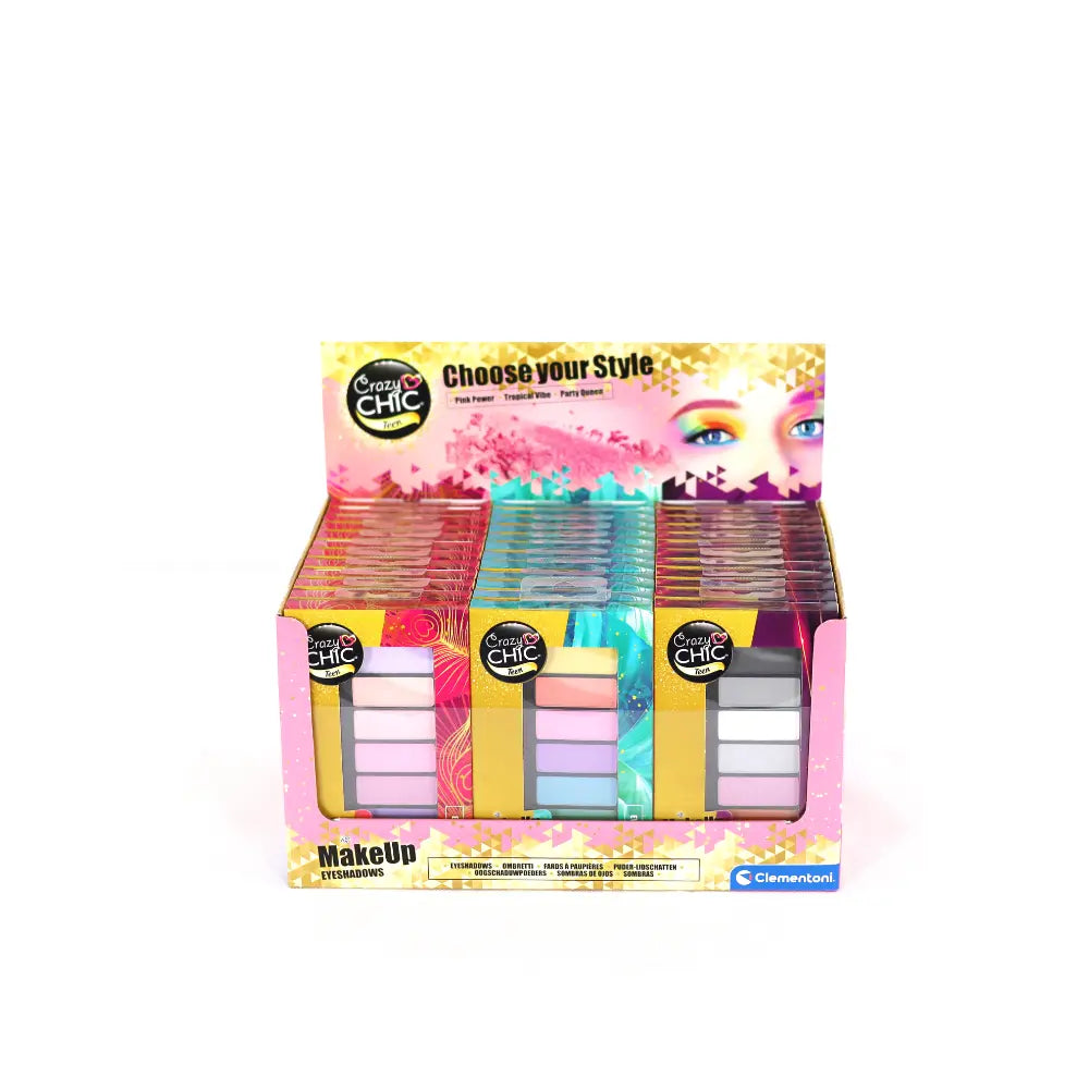 CLEMENTONI CRAZYCHIC MAKEUP EYESHADOWS P