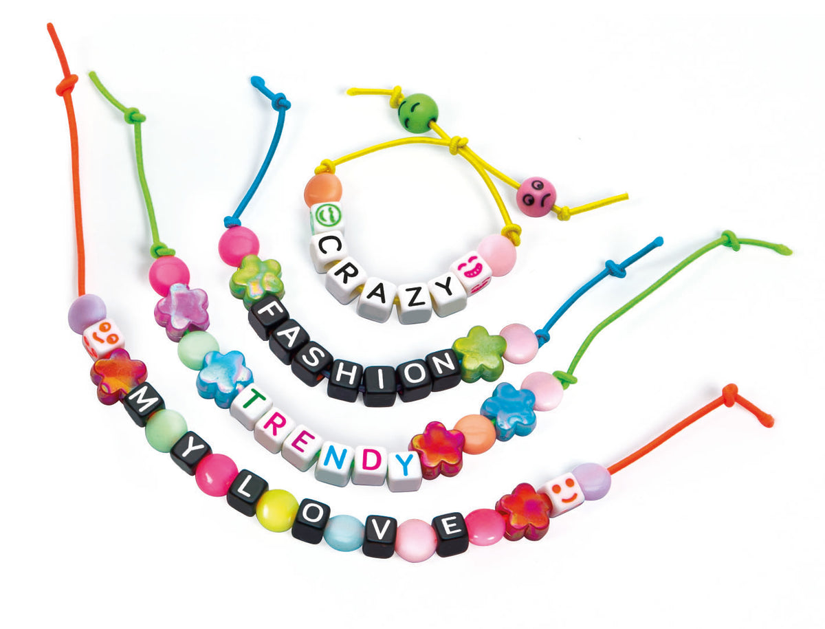 أشغال يدوية - Clementoni Crazy Chic Lovely Jewels Message Bracelet