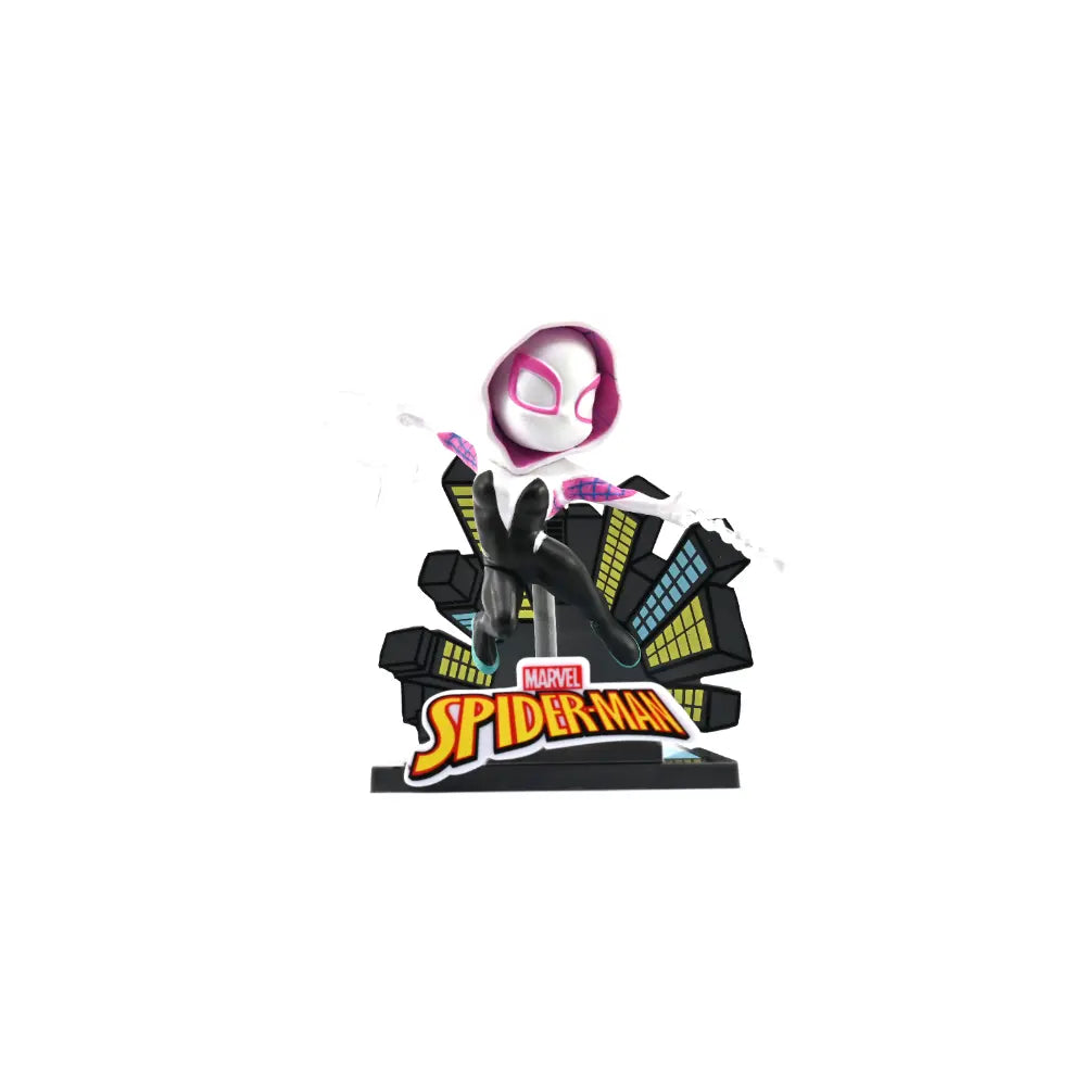 Marvel Spider-Man Attack Series Collectible Action Figure with 3D Display Base - Assorted Figures, Sold Per Piece