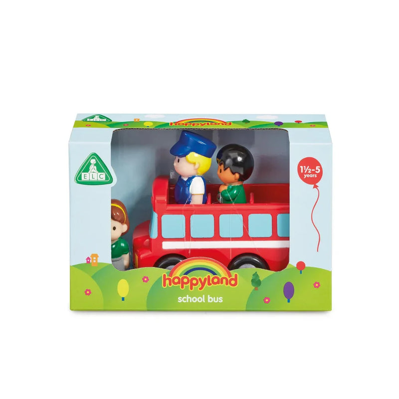 Early Learning Centre Happy Land School Bus 3 Figs