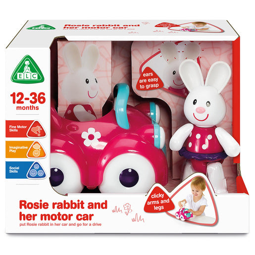 Early Learning Centre Rosie Rabbit & Her Motor Car – ELC Toys Qatar