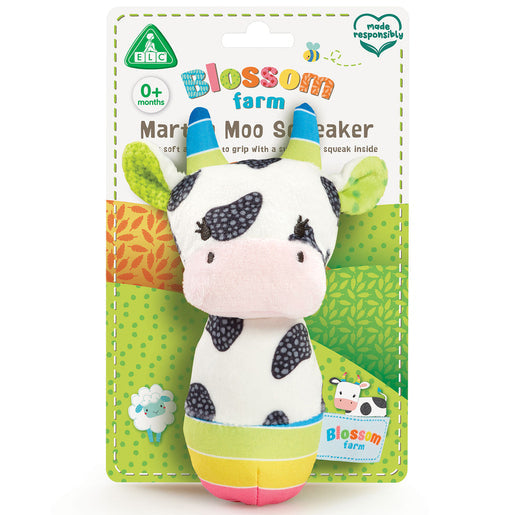 Blossom Farm Martha Moo Squeaker Toy