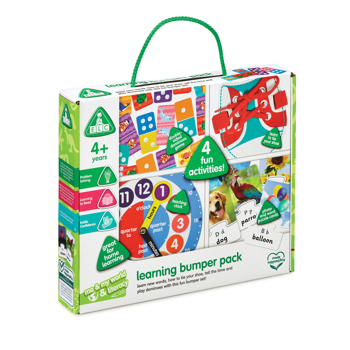 إيرلي ليرنينج سنتر مجموعة ألغاز تعليمية كبيرة Learn Bumper Pack
