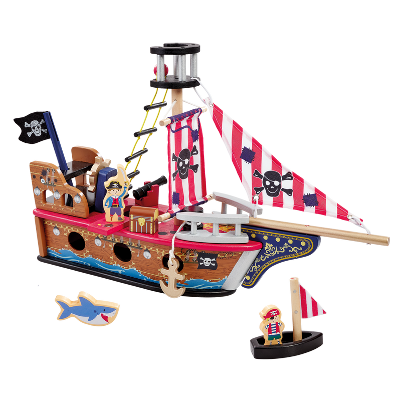 Early Learning Centre  Wooden Pirate Ship