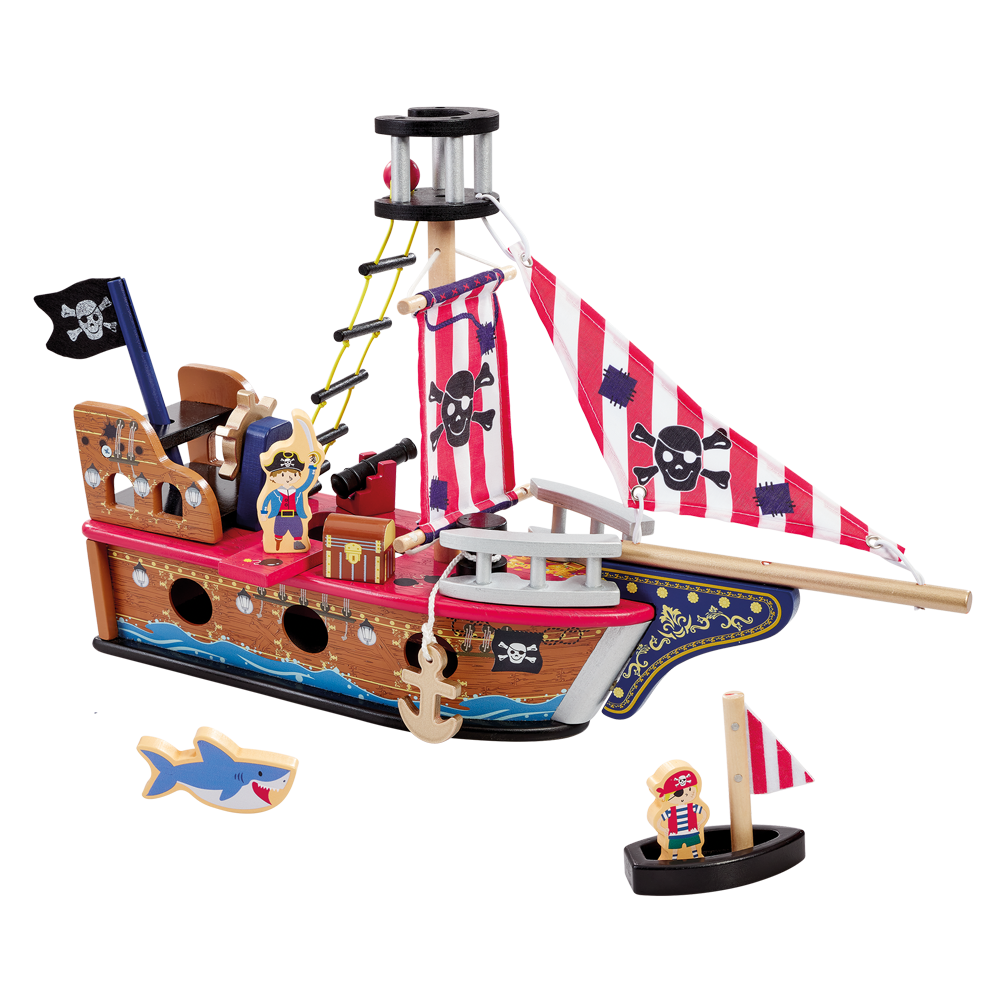 Early Learning Centre  Wooden Pirate Ship