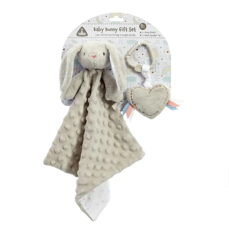 Early Learning Centre  Baby Bunny With Love Gift Set Grey