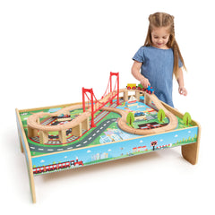Early Learning Centre Wooden Train Table