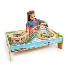Early Learning Centre Wooden Train Table