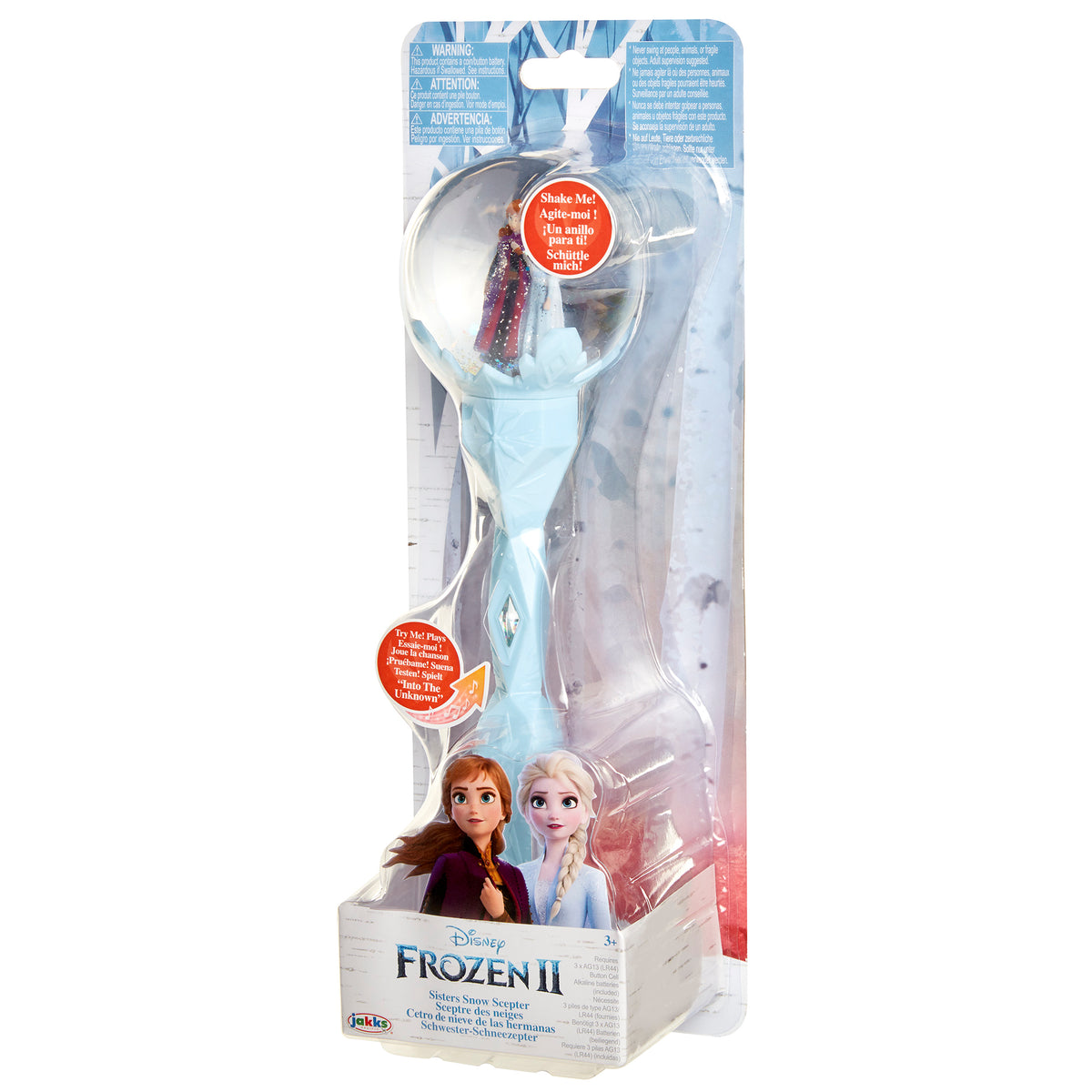 Frozen 2 Sisters Musical Snow Wand