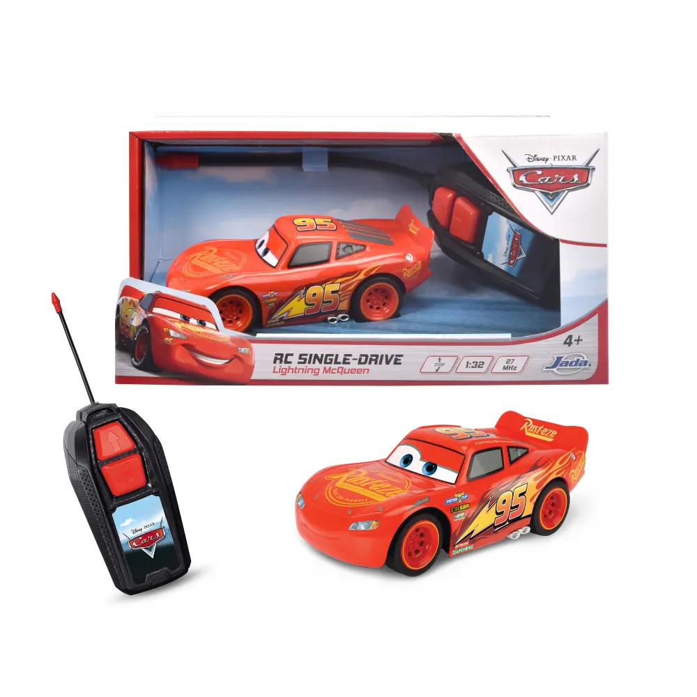 Jada Rc Cars 3 L.Mcqueen Single Drive