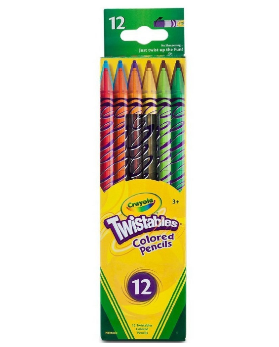 Crayola 12 Erasable Twistable Pencils