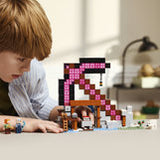 Lego Minecraft The Pickaxe Mine Building Set