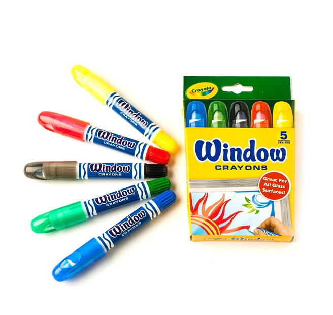 Crayola 5 Count Window Crayons