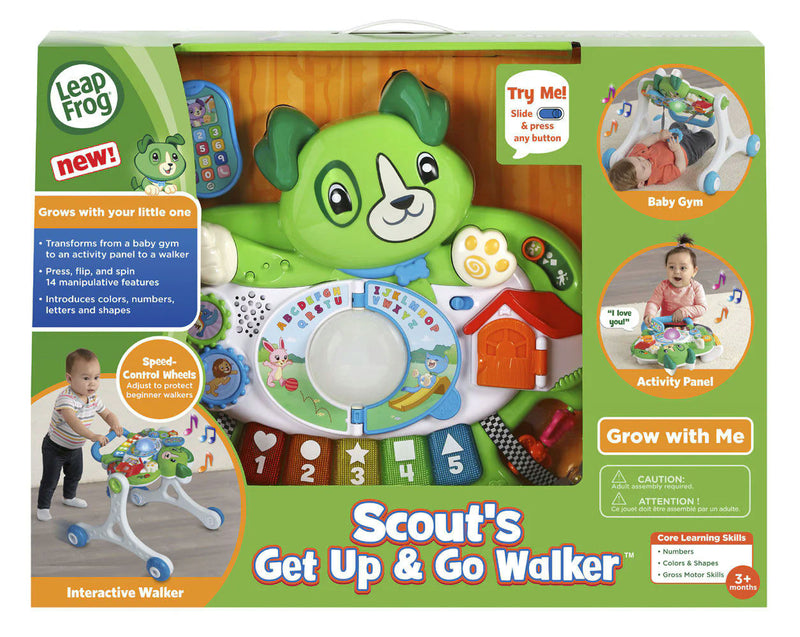 LeapFrog Scout's Get Up & Go Walker