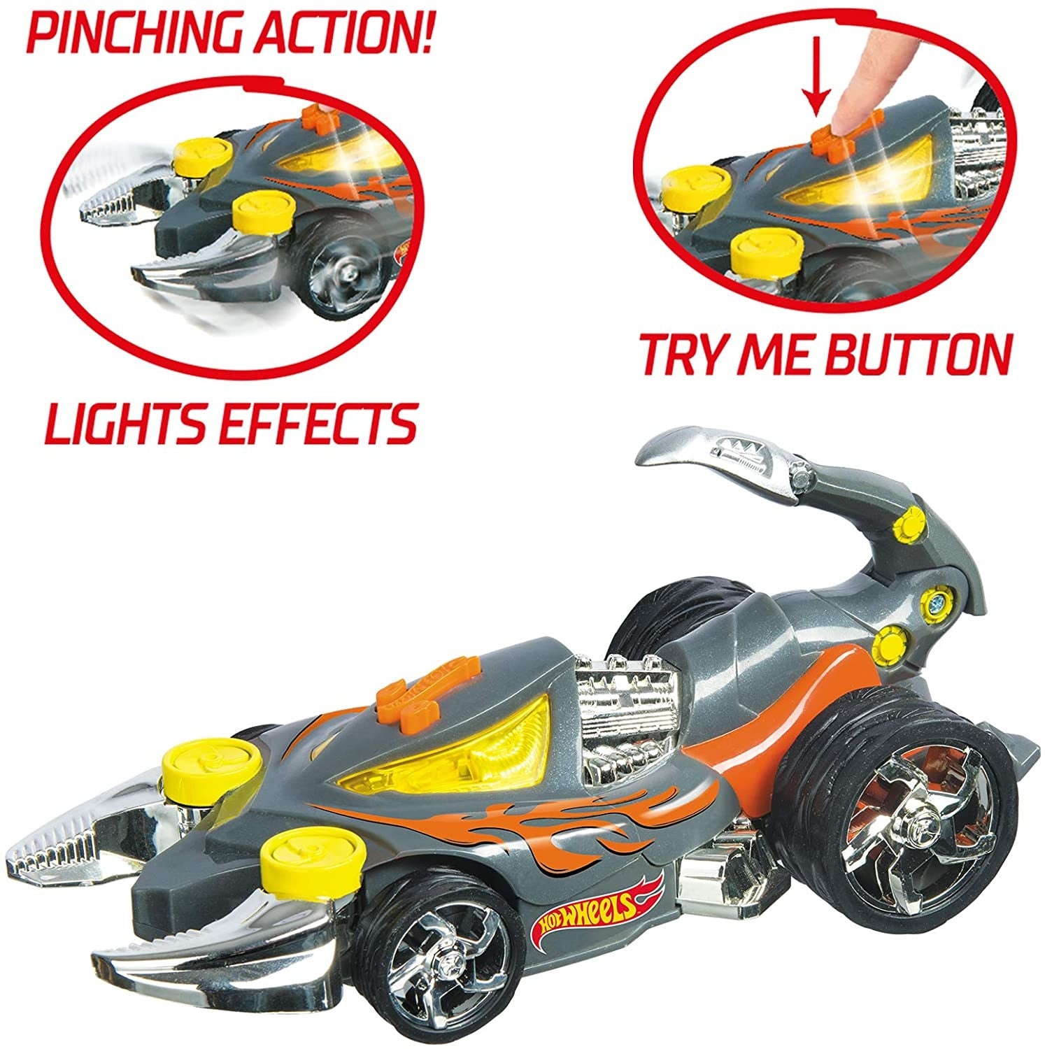 Hot Wheels Light And Sound Monster Action Scorpedo