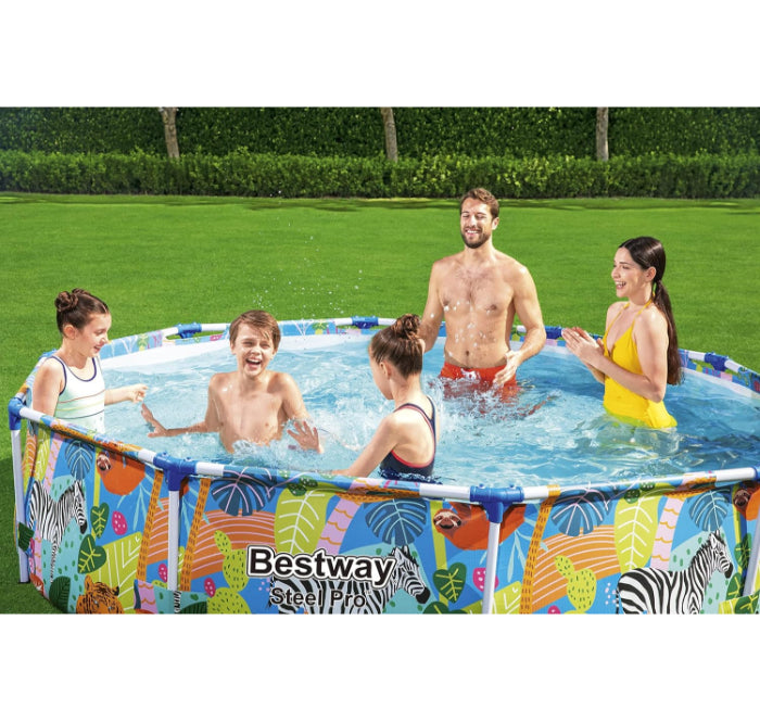 Bestway Pool Steelpro Safari 305x66cm