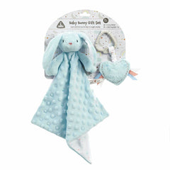 Elc Baby Plush Blue Bunny Gift Set