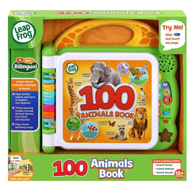 LeapFrog 100 Animals Book French + English