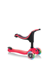 Globber Go Up Sporty Lights أحمر
