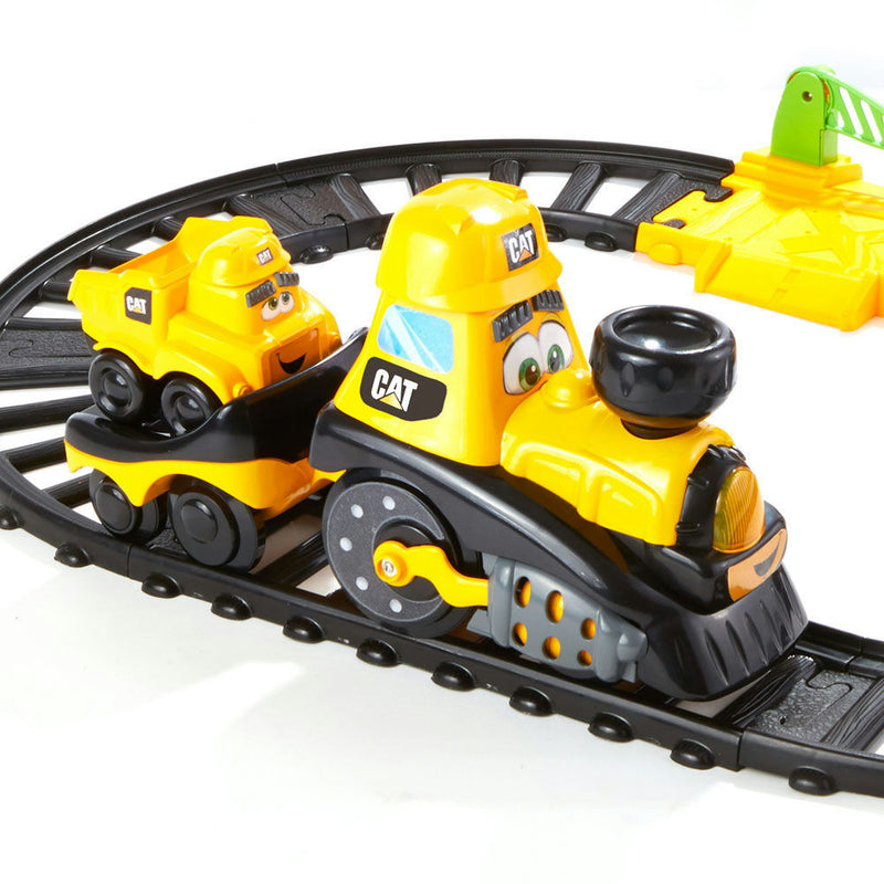 Cat Junior Crew Power Tracks Friends Train Set