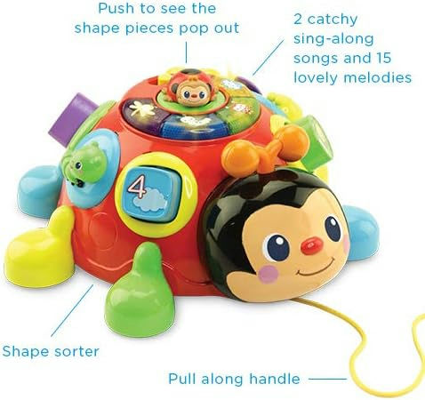 VTech Crazy Legs Learning Bug Pull Along Toy