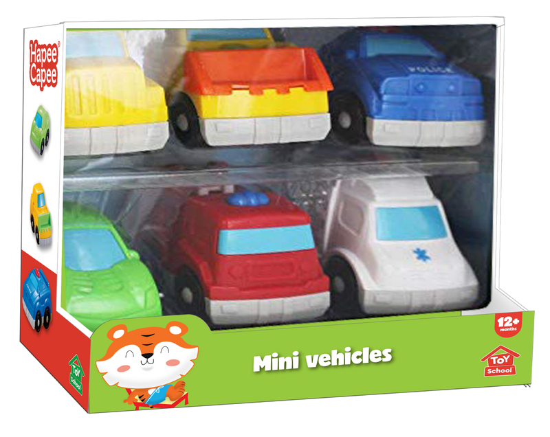 Hapee Capee Mini Vehicles , Assorted