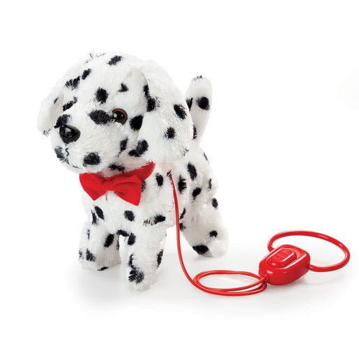 Pitter Patter Pets Walk Along Soft Toy - Dalmatian