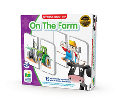 My First Match It On The Farm