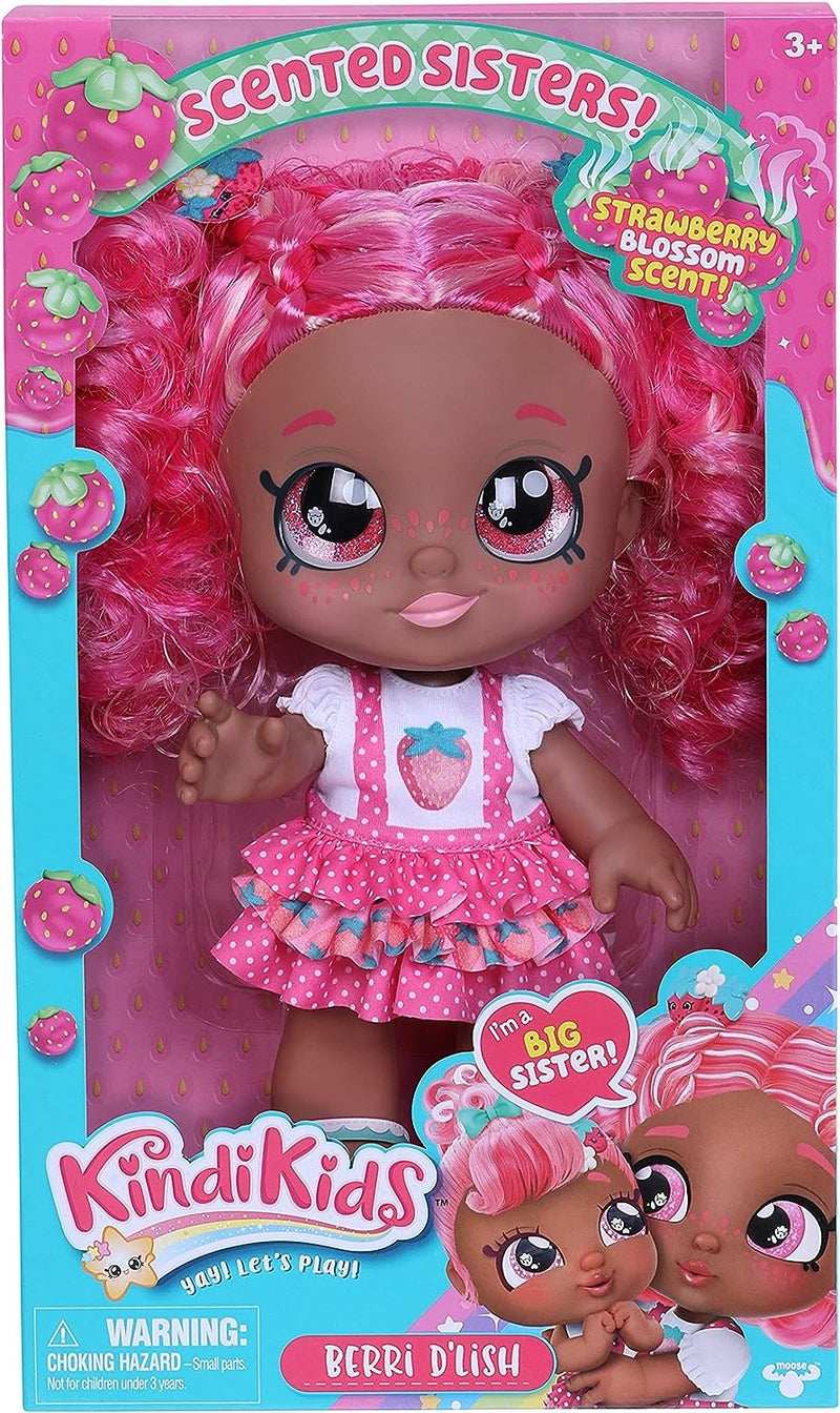 Kindi Kids Scented Sisters Play Doll-Berri D'Lish