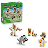 Lego Minecraft Chicken Jockey Desert Building Set for Kids