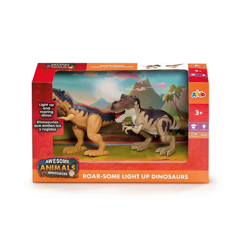 Addo Awesome Animals Roar-some Light Up Dinosaurs