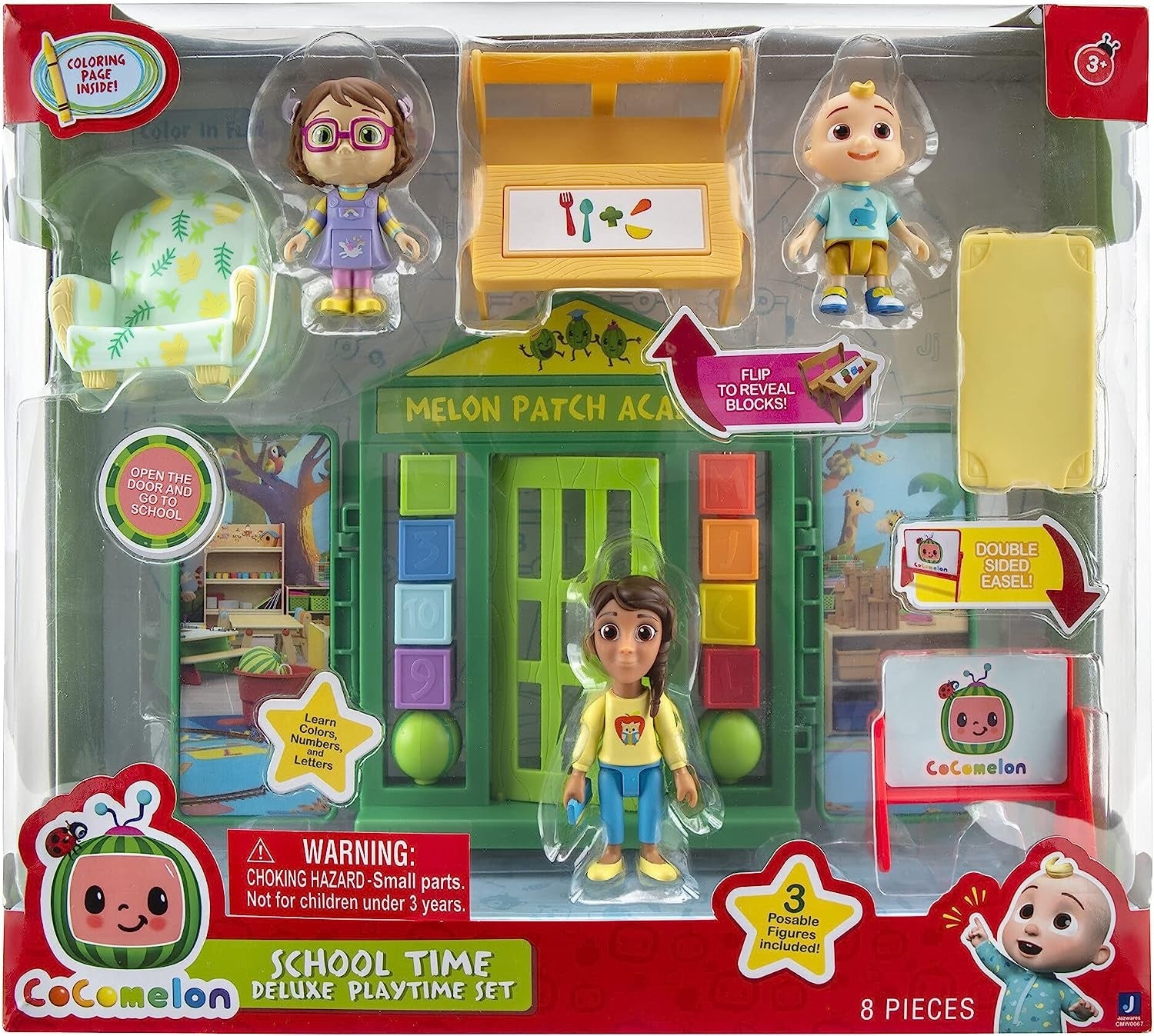 Cocomelon Deluxe Schooltime Playtime Set