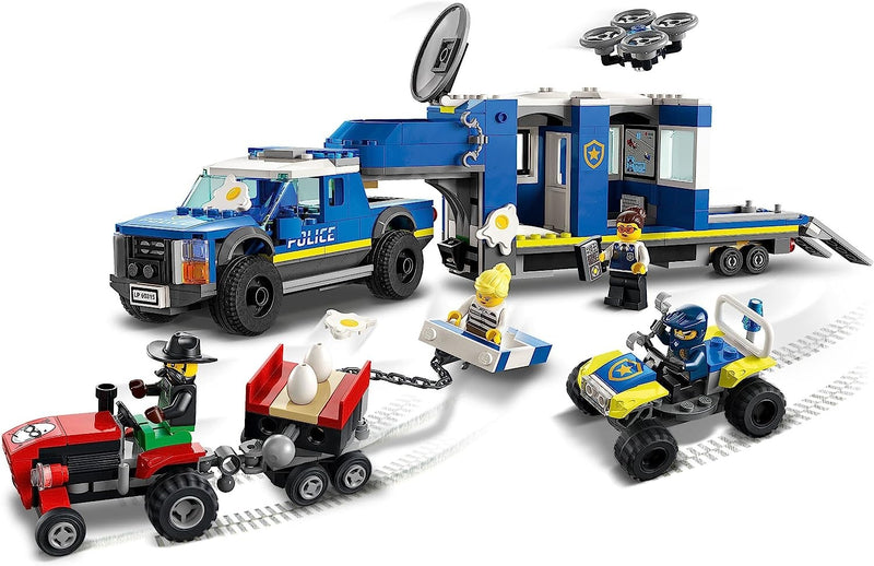 LEGO City Police Mobile Command Truck Building Kit