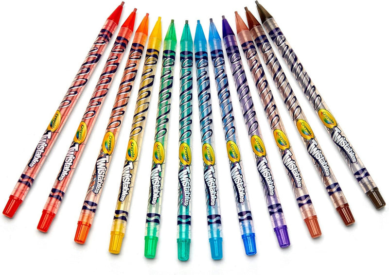 Crayola 12 Count Twistables Colored Pencils