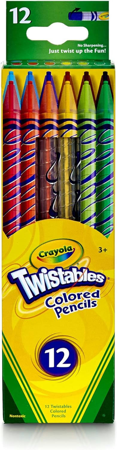 Crayola 12 Count Twistables Colored Pencils